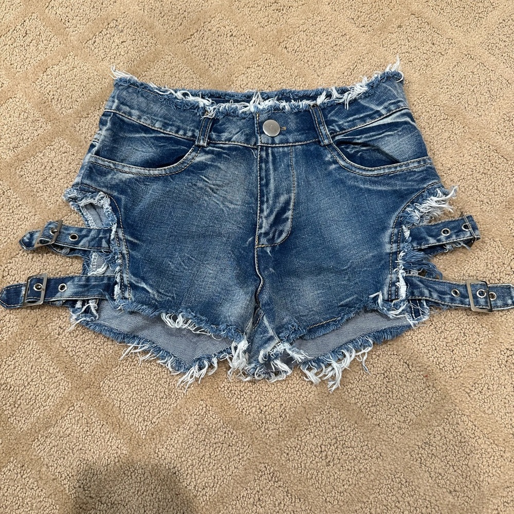 BE WICKED! jean shorts